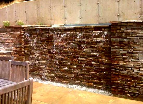 Sheer Waterfalls — Burlingame, CA — Bay Area Pools, Inc.