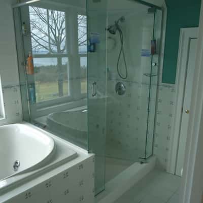 Bathroom Clean Glass - Glass in Rockport, ME