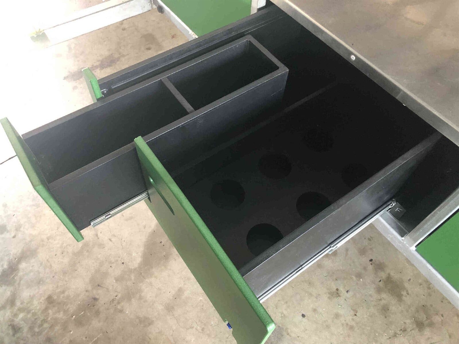Opened Drawers — Plastic Fabrication in Yarrawonga, NT