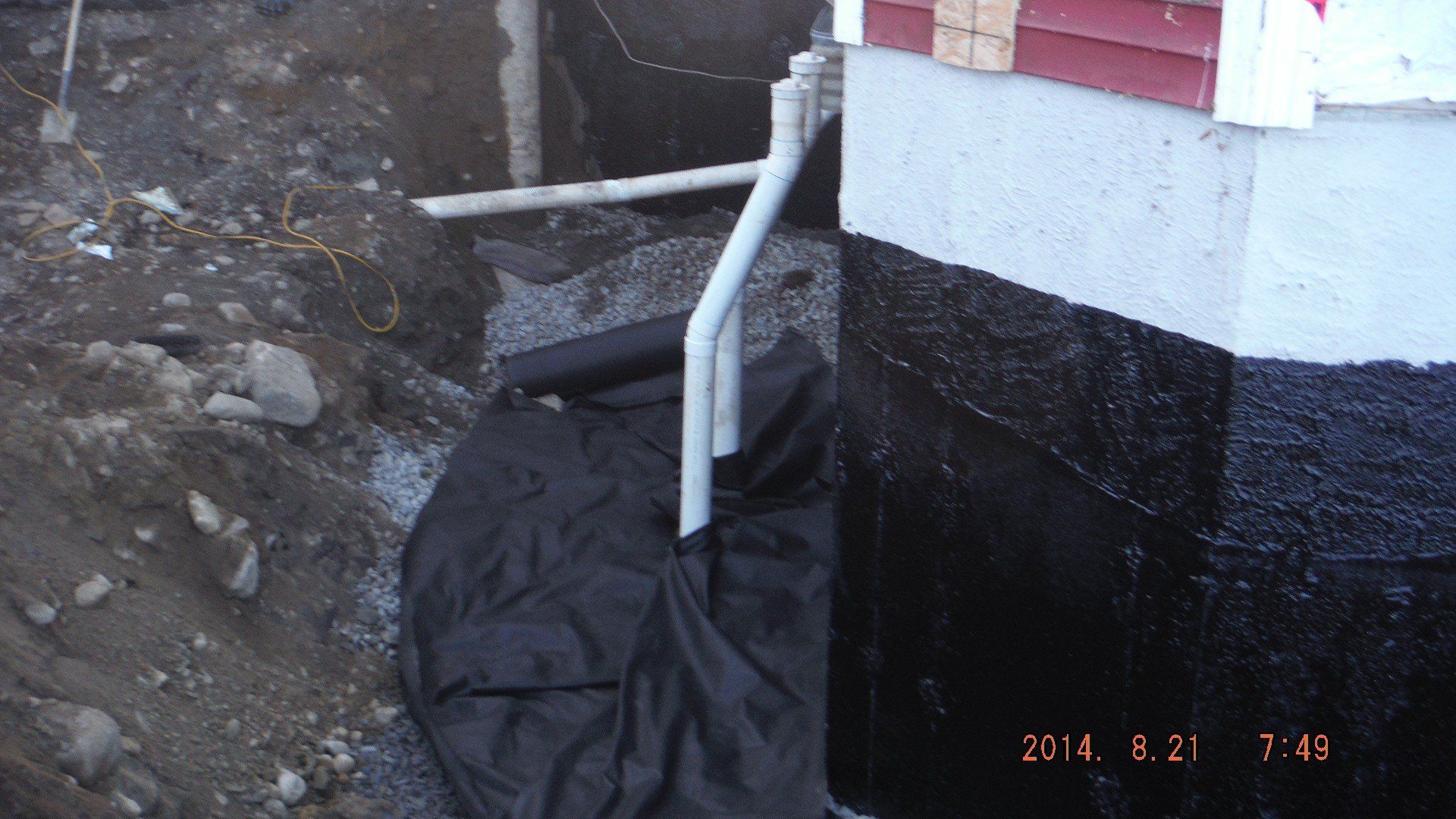 membrane sur drain francais