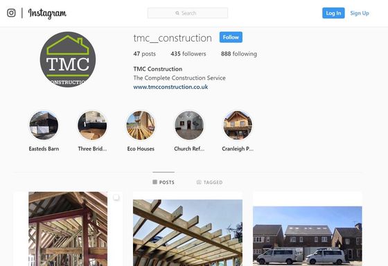 TMC Instagram Feed. Builder. Building contractor. Construction. Carpentry. Carpentry contractor. Extensions. New builds. Timber frame fabrication and erection. Design and build. Kitchen installations. Horsham. Surrey. Reigate. Redhill. Dorking. Crawley. West Sussex. Cranleigh.