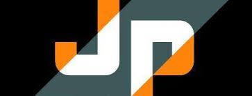 The John Papas Trailer manufacturer logo in white and orange on a black background.