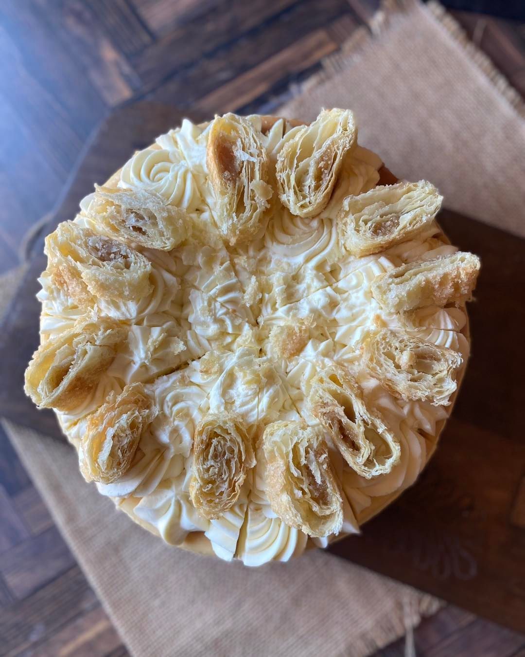 Dutch Letter Cheesecake