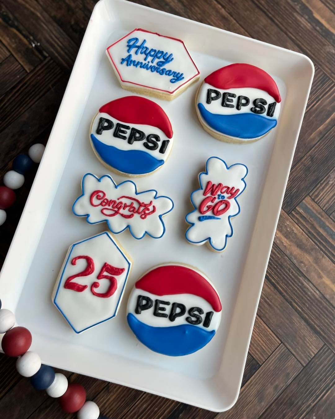 Pepsi theme cookies