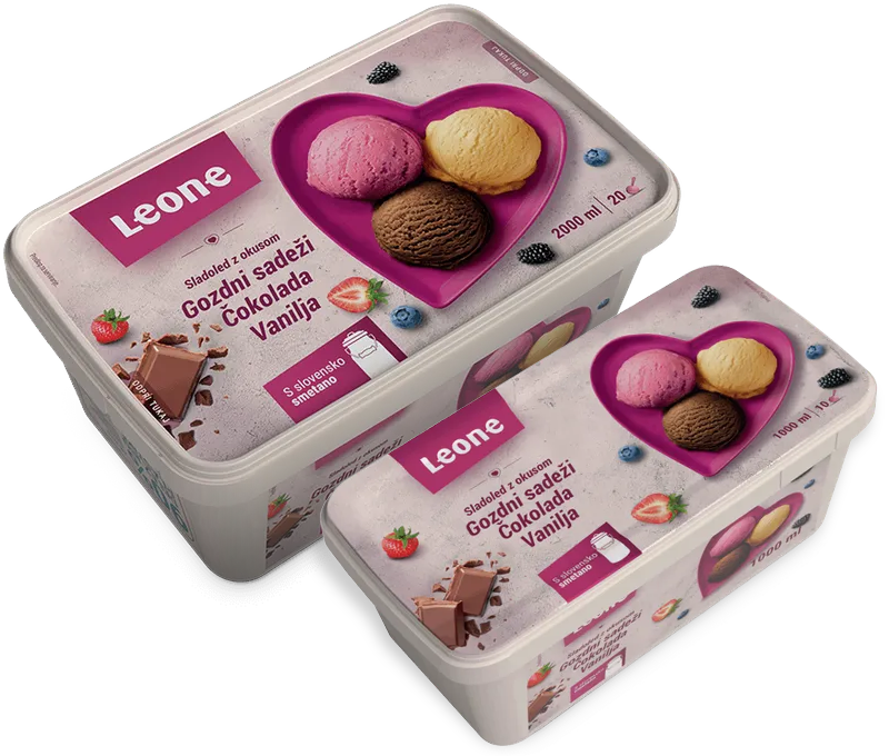 LEONE banjica Gozdni sadeži, čokolada, vanilja