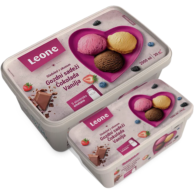 LEONE banjica Gozdni sadeži, čokolada, vanilja