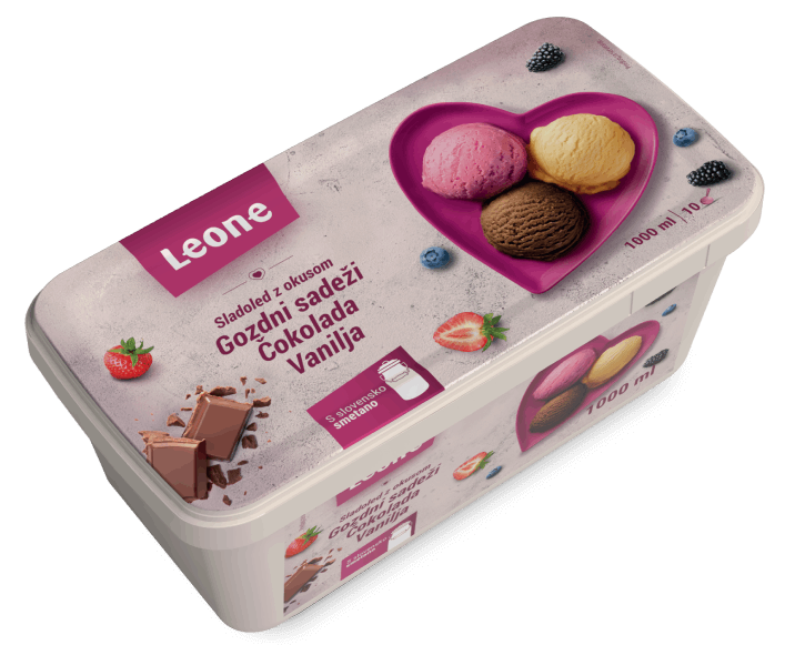 LEONE banjica Gozdni sadeži, čokolada, vanilja