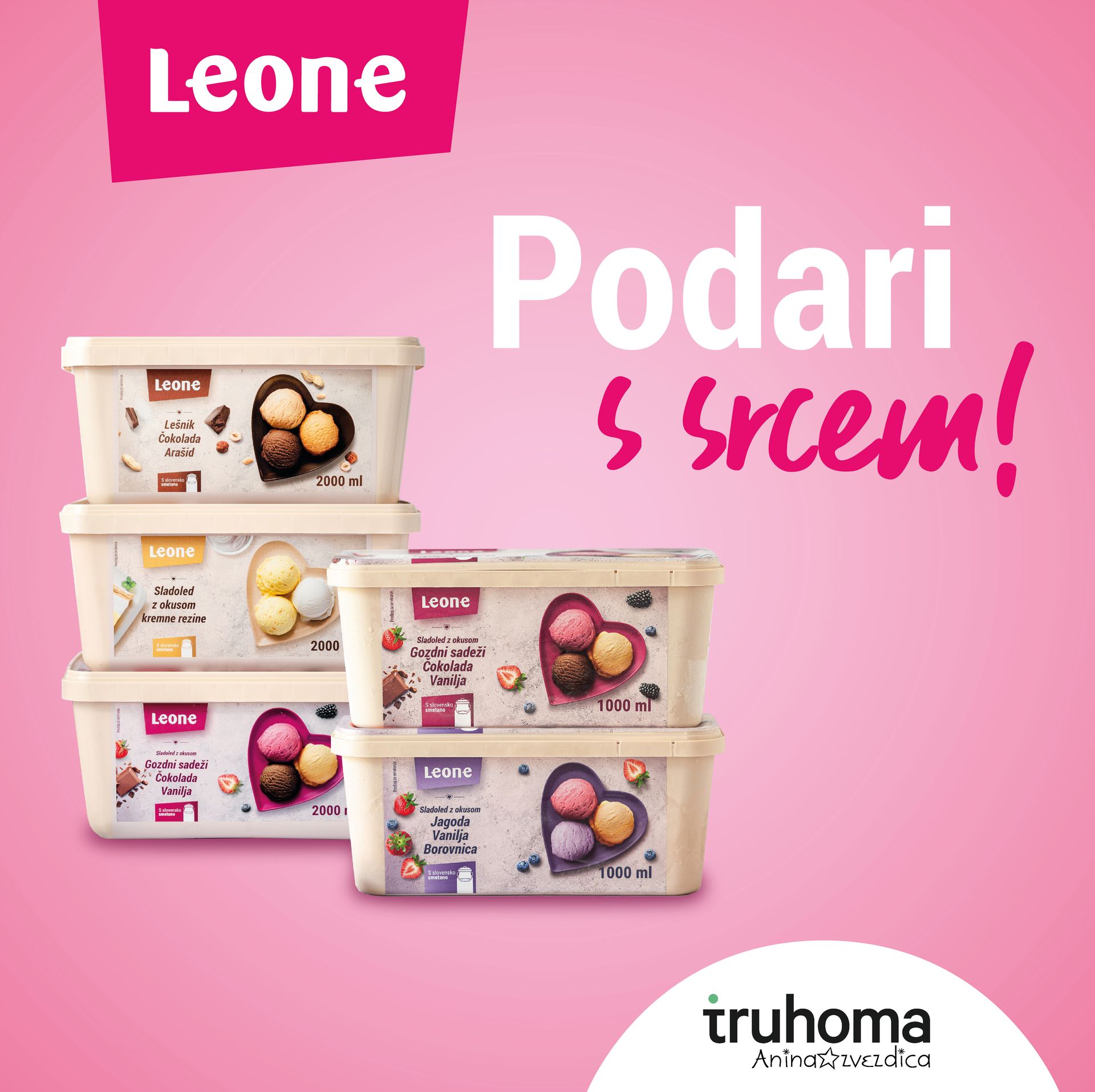 LEONE in Truhoma Podari s srcem