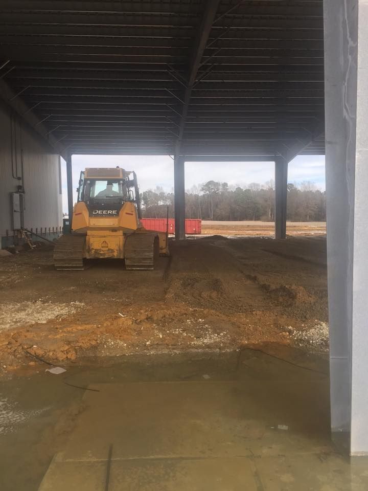 Mounds of dirt for hauling service