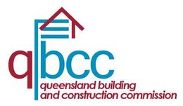 The logo for the queensland building and construction commission