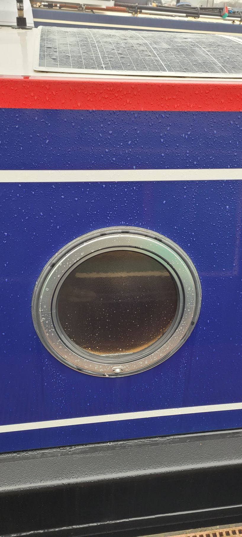 The Tudor Tamar port hole