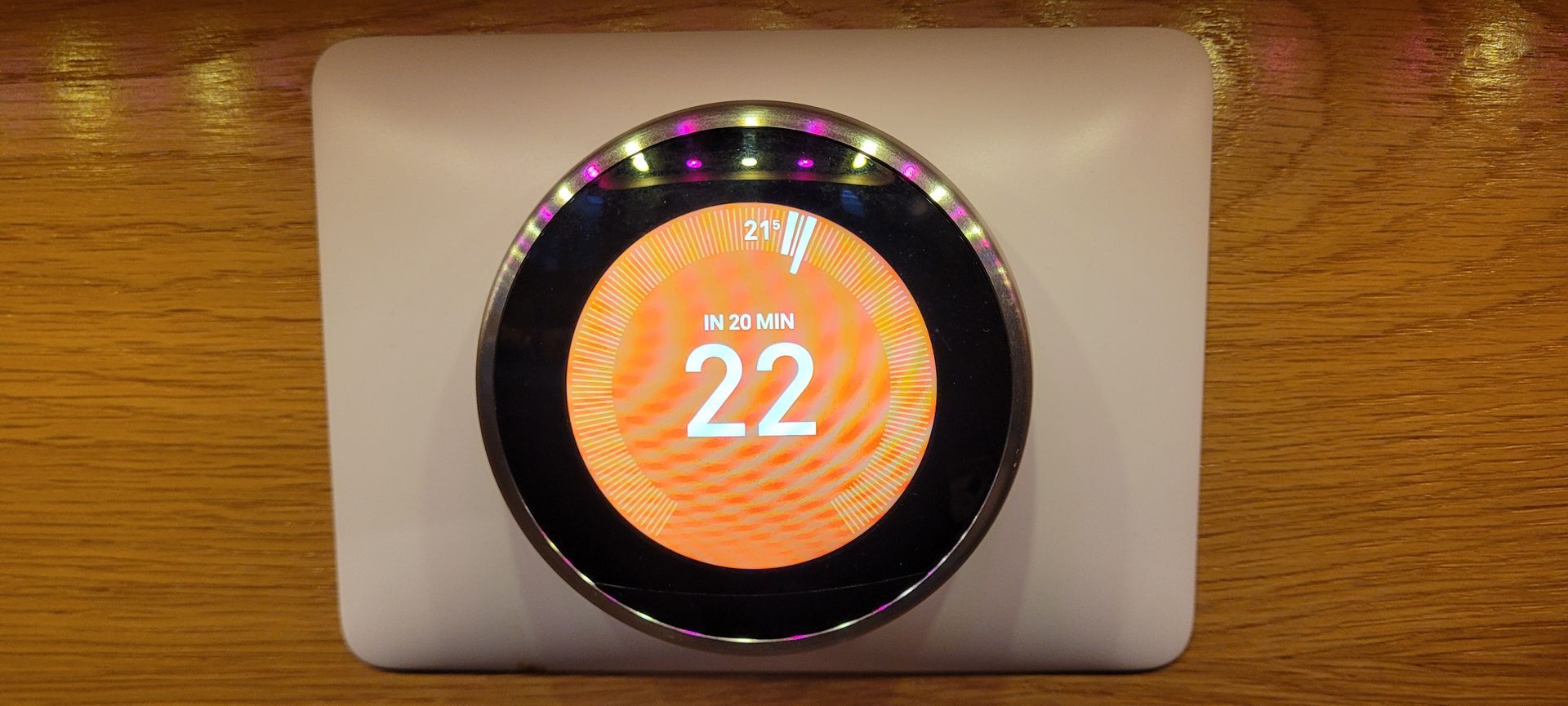 Nest heating system controller