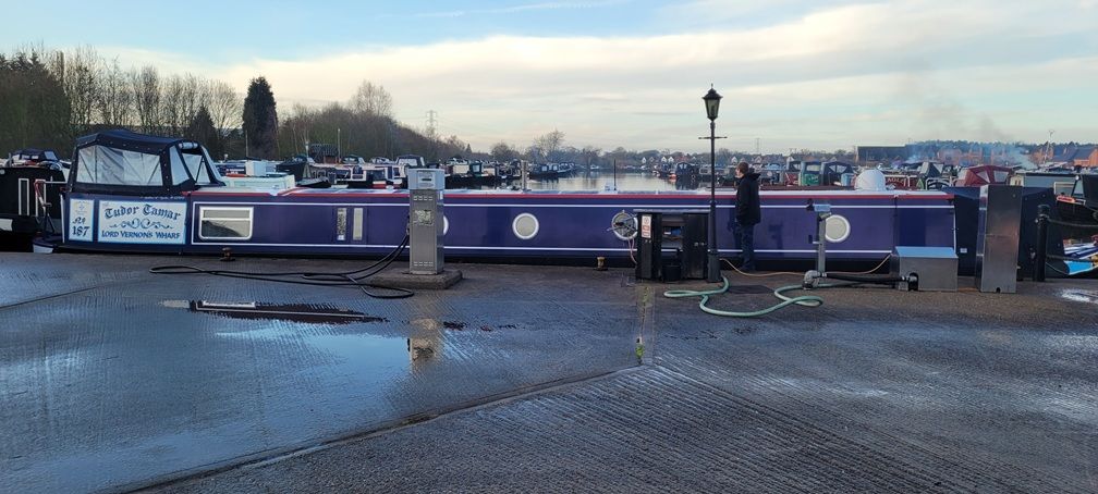 The Tudor Tamar in for services