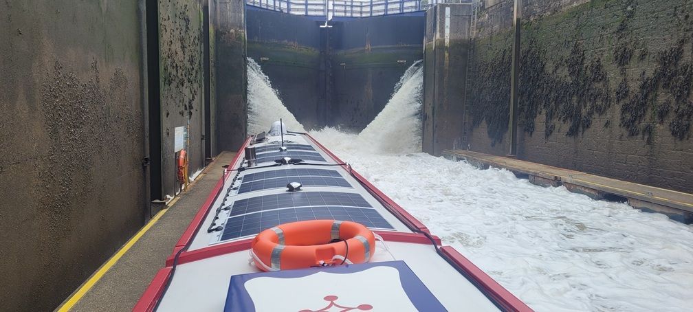 Portishead Marina lock