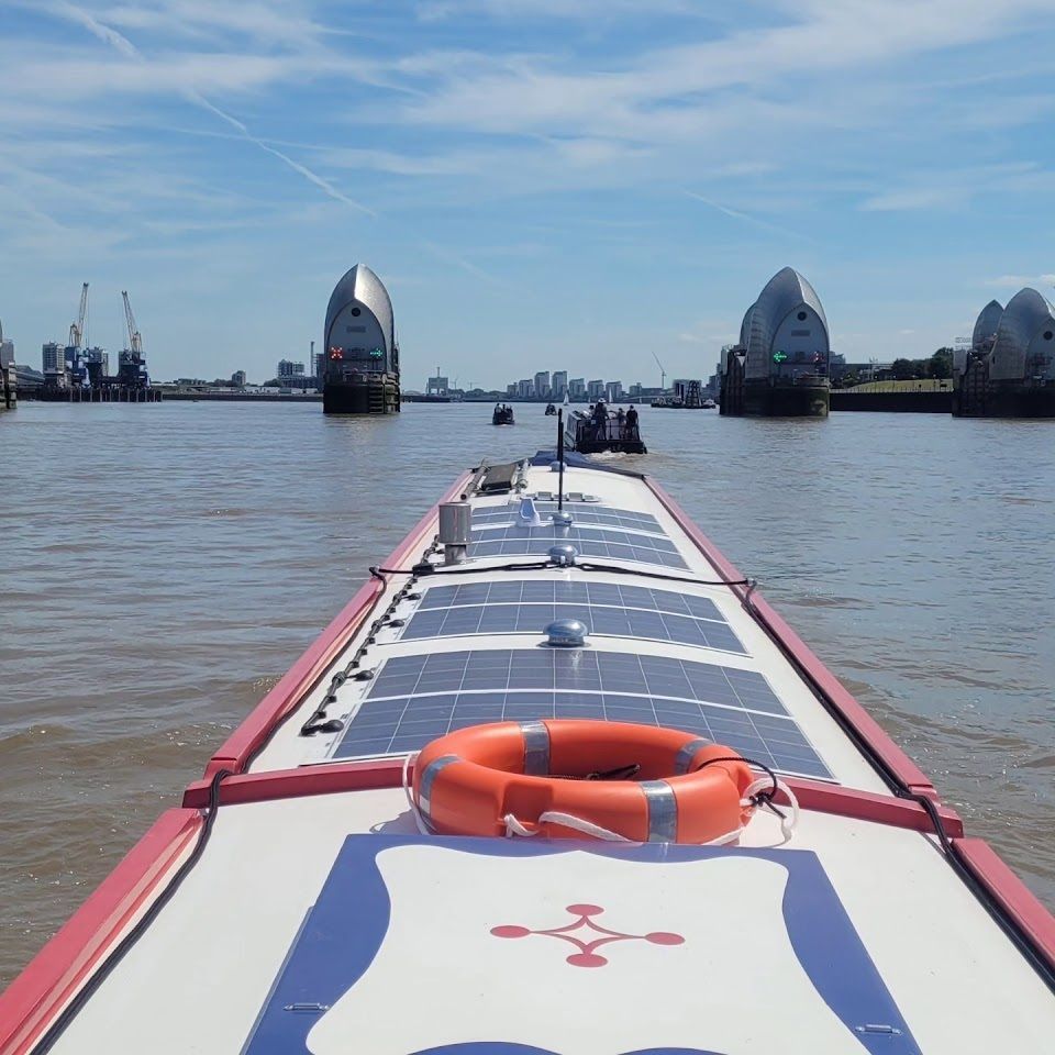 Thames flood barriers