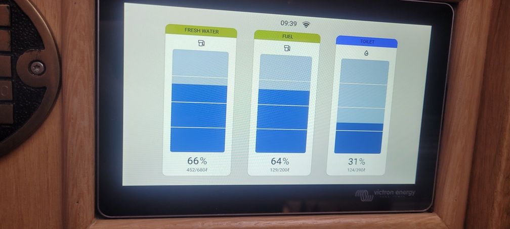 Victron display