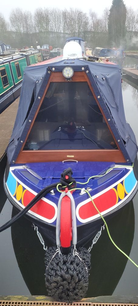 The Tudor Tamar bow view