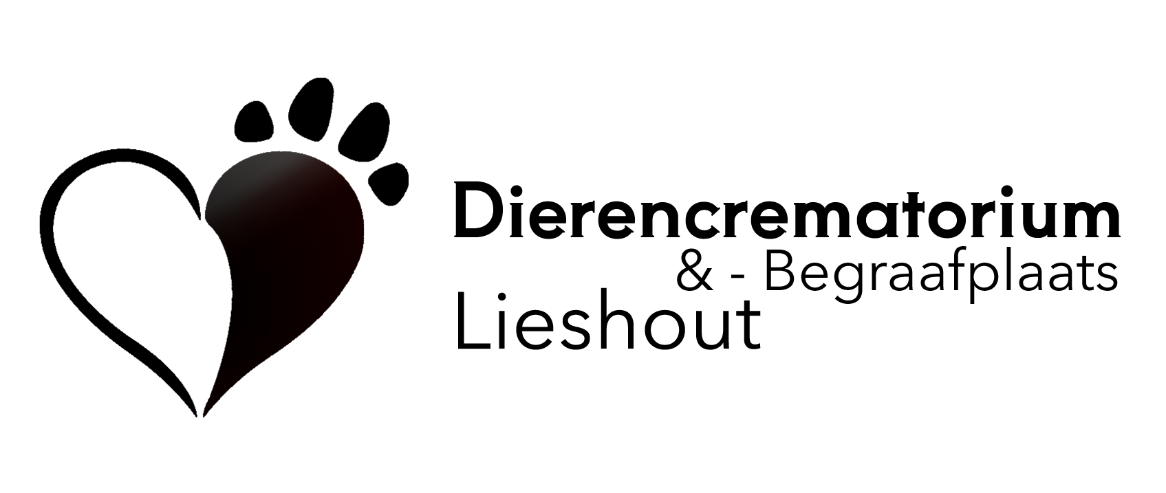 Dierencrematorium & -begraafplaats logo (black)