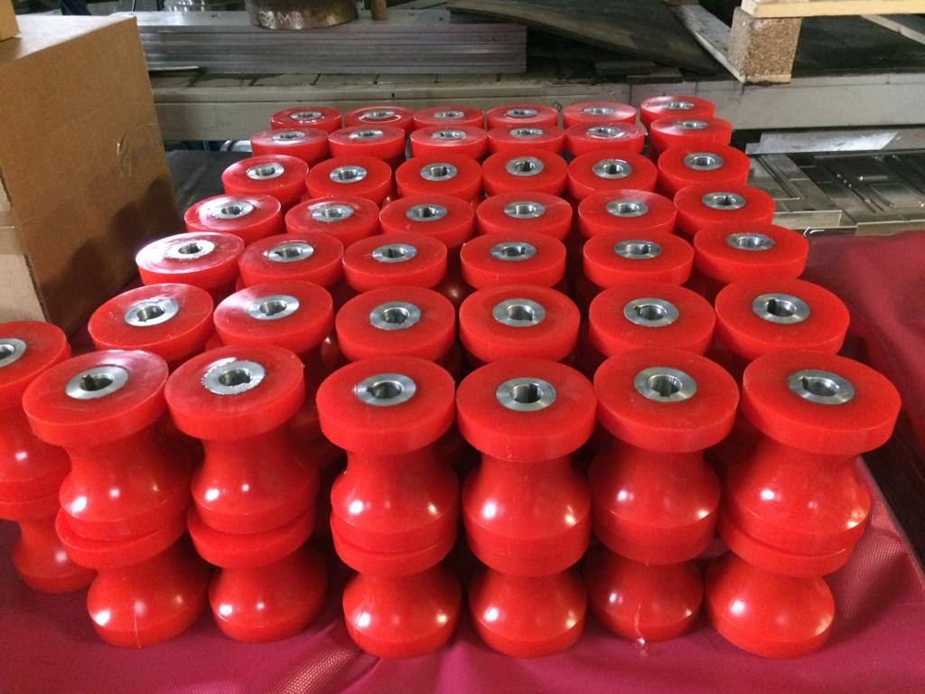 Powłoki gumowe na rolki i koła z silikonu, poliuretanu i Vulkollanu w Parmie