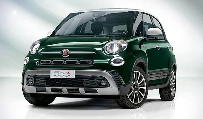 Fiat 500L verde