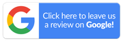 A blue button that says `` click here to leave us a review on google ''.