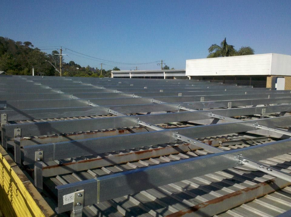 A Roof With a Lot of Solar Panels on It — North Coast Steel Fabrication in South Lismore, NSW