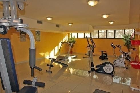 Palestra di un residence