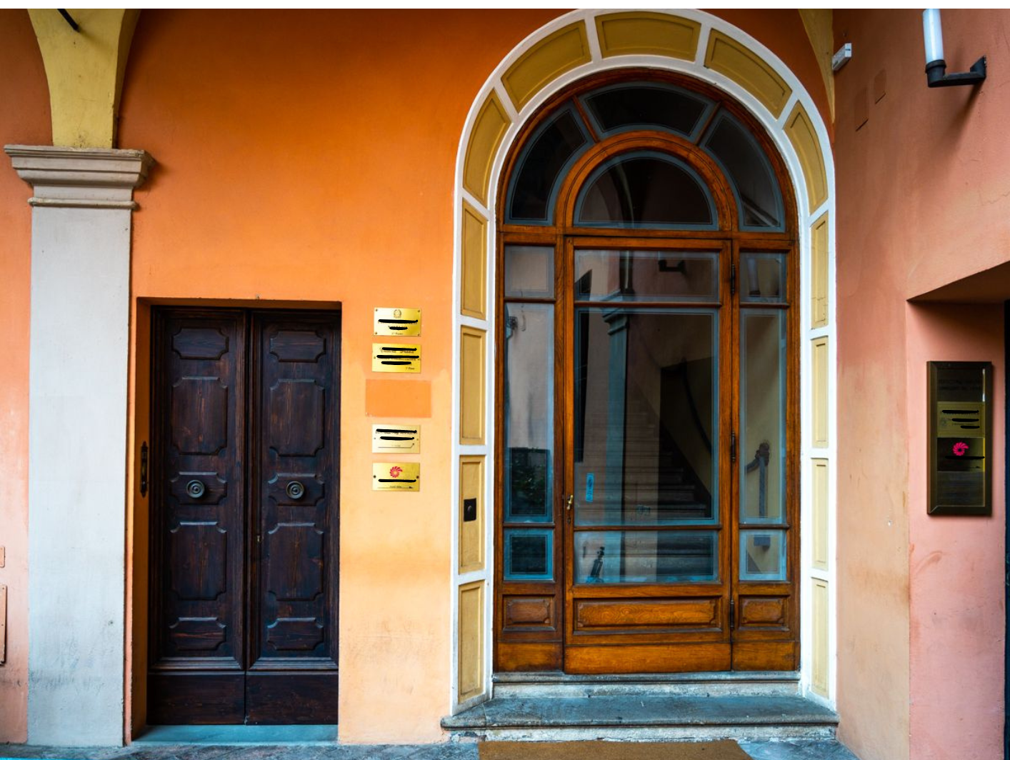 entrata studio commercialista a Imola Fabbri Cristina