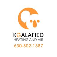 koalafied heating and air business logo