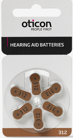 Batterier for høreapparat