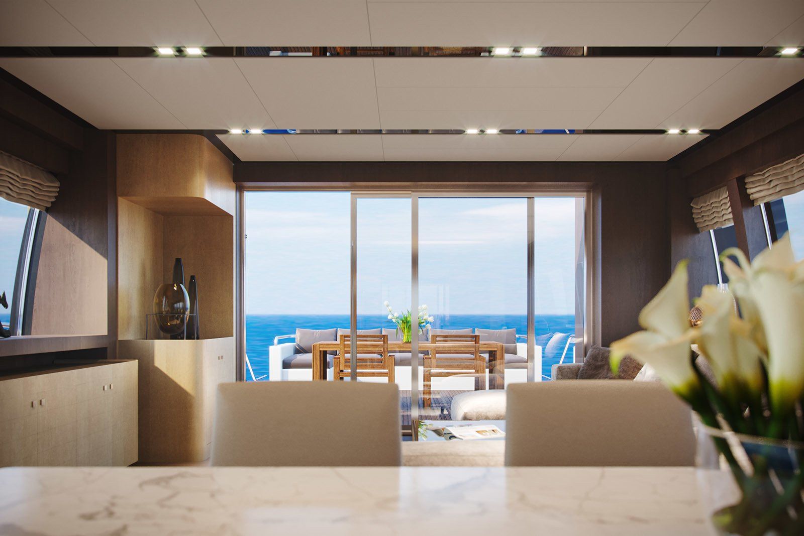 Yachtvisualisierung Interior