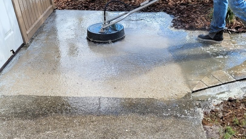 Pressure Washing On The Concrete — Myakka City, FL — Southwest Florida Pressure Washing
