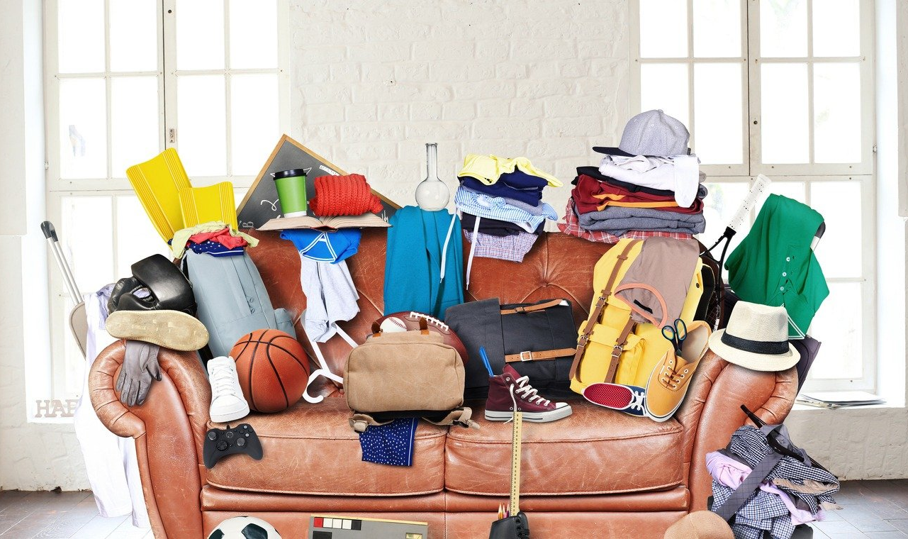 Old couch - on demand junk removal and furniture disposal services