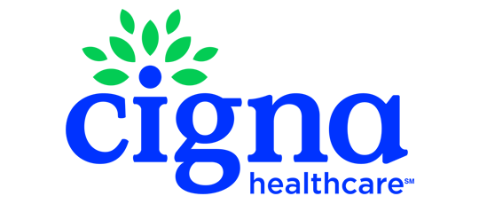 Cigna Healthcare logo: blue