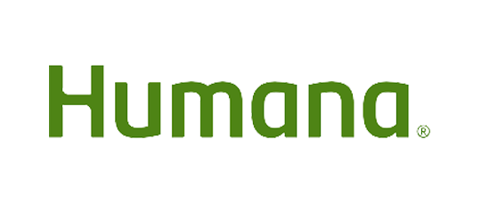 Humana logo in green text on white background.