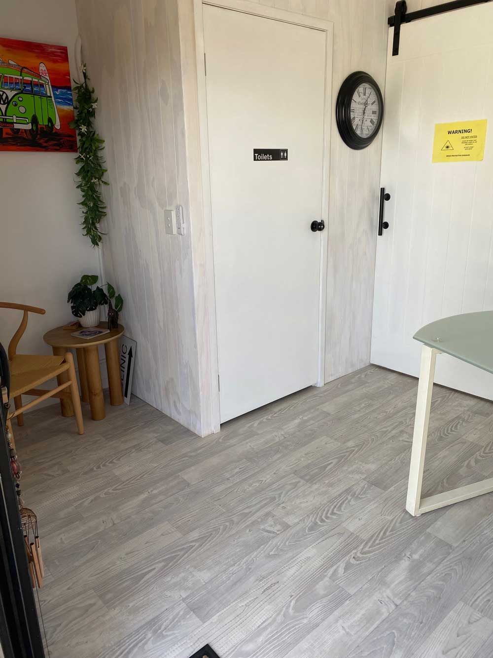 Toilet Inside the Clinic