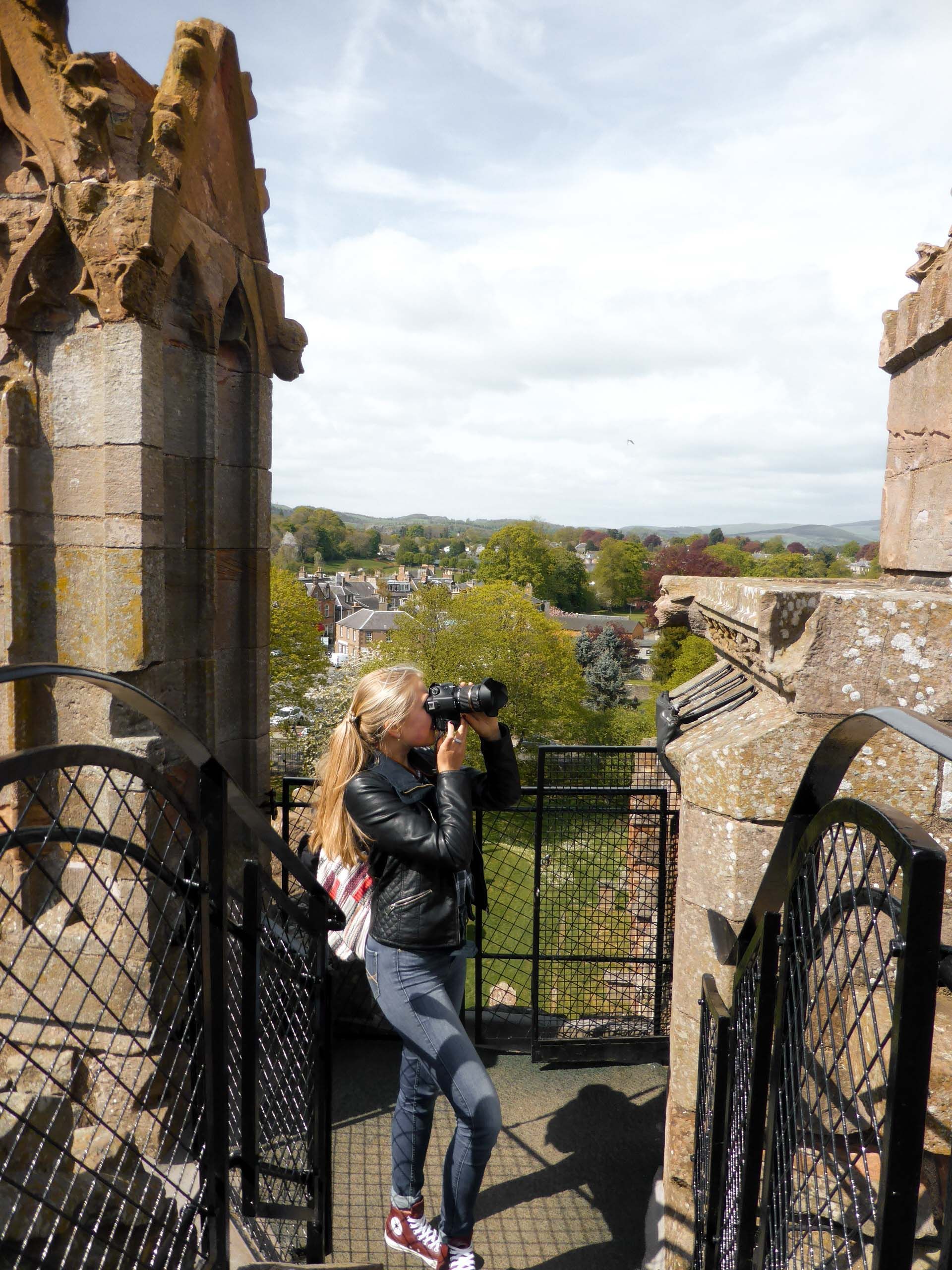 Alte Klosterruinen in Schottland