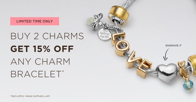 Jewelry display with Disney and Marvel logos, white and beige accents.