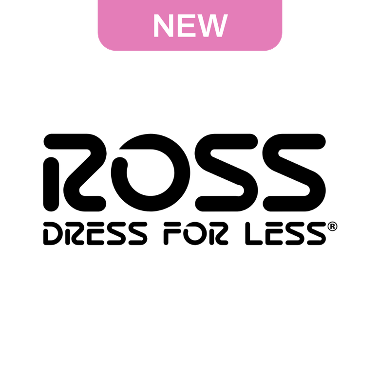 Ross Dress for Less logo with black text on a white background, 