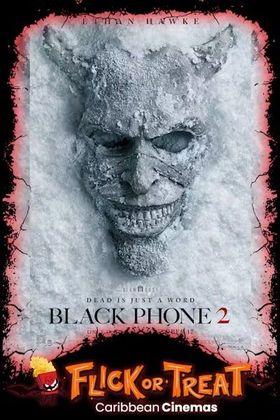 Movie poster: Four women in robes on a beach, promoting