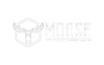 A moose logo with a moose head in a hexagon on a white background.