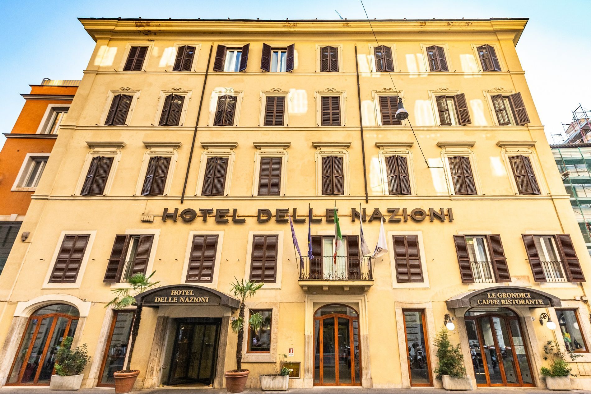 Außenbereich Hotel delle Nazioni