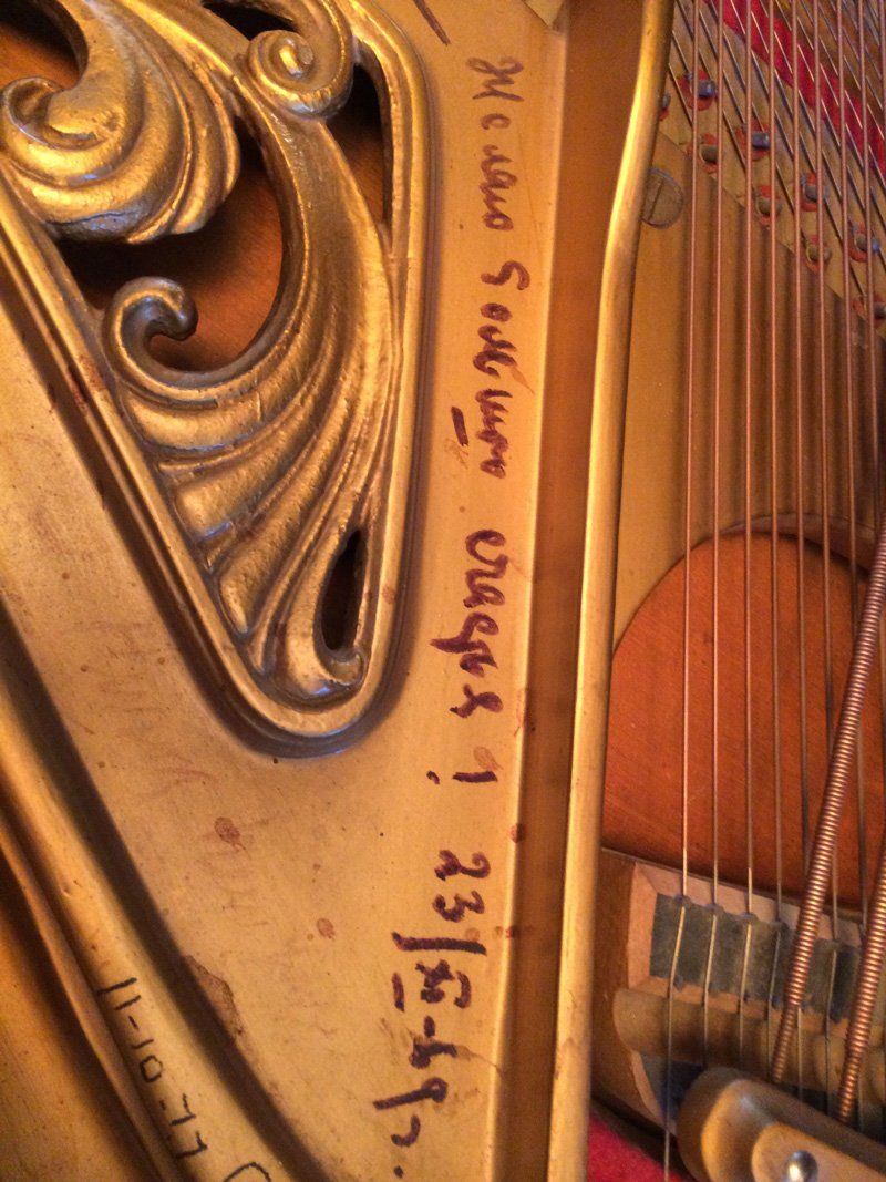 Inside The Piano — Pacifica, CA — Michael Kimbell