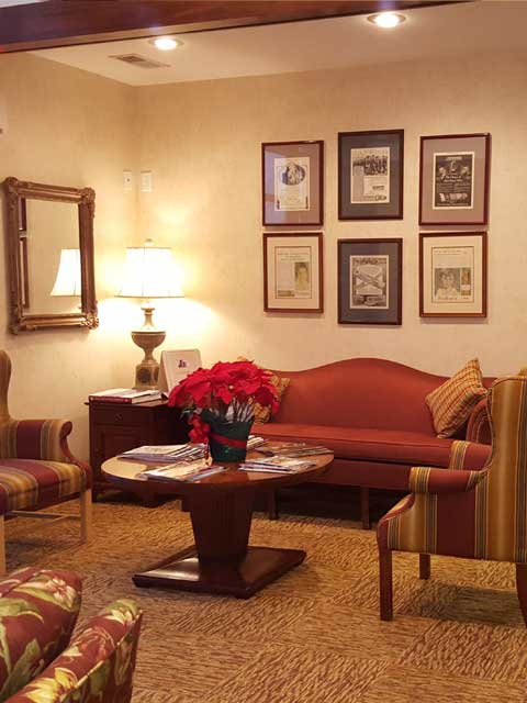 Paintings and Posters on the Wall of a Lobby — Hickory, NC — McDonald Family Dentistry