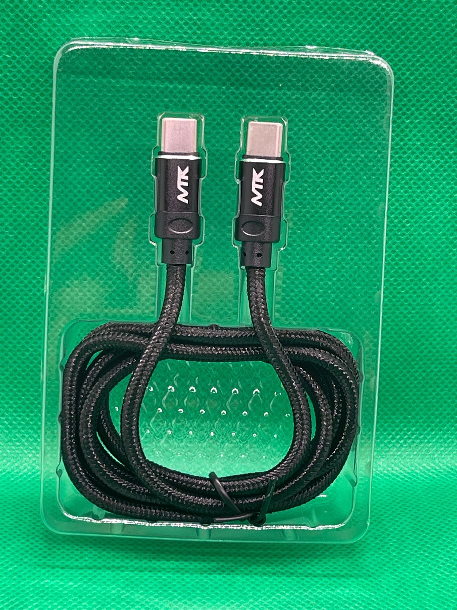 Type C to C  Braided  Cable 3ft