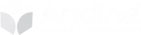 Logotipo blanco con formas de hojas a la izquierda, seguido de texto blanco (ilegible) sobre un fondo claro.