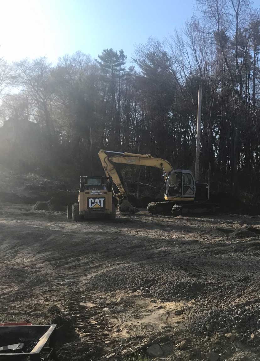 Land Clearing Machine — Meadows Disposal Co. — Newburyport, Massachusetts