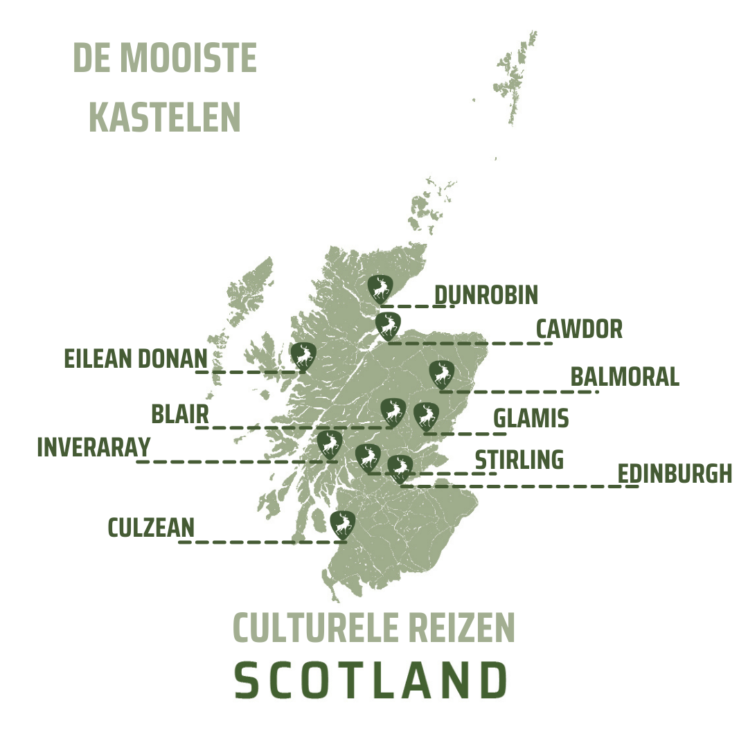 Schotland vakantie kastelen: The DUKE in the FOREST