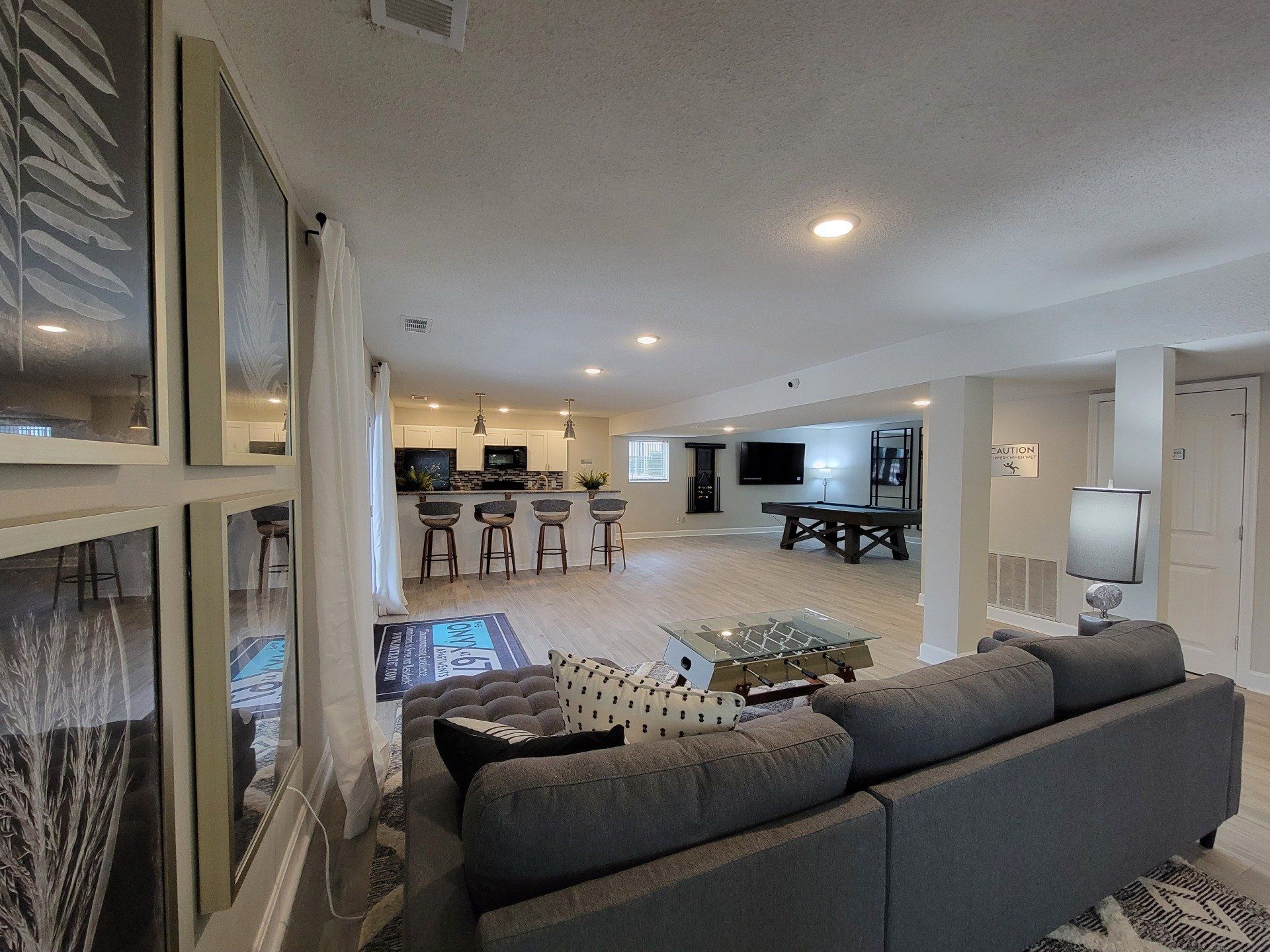 Leasing office bottom floor