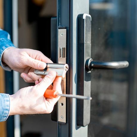 Glass Door Lock Replacement